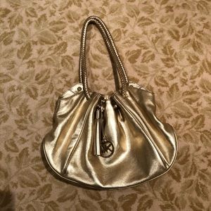 Gold Michael Kors Purse